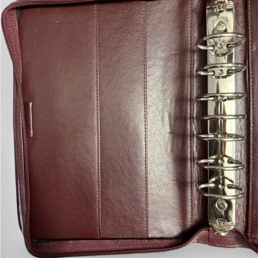 Brown Leather Binder